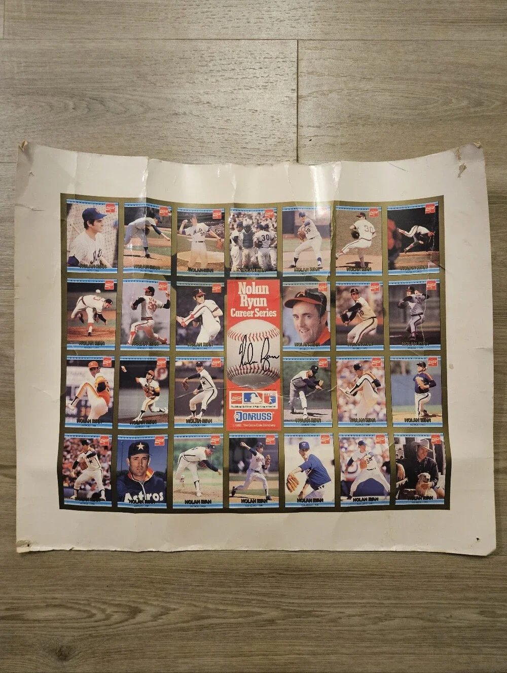 Vintage Baseball Card, Photo & Poster Bundle